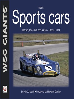cover image of Matra Sports Cars